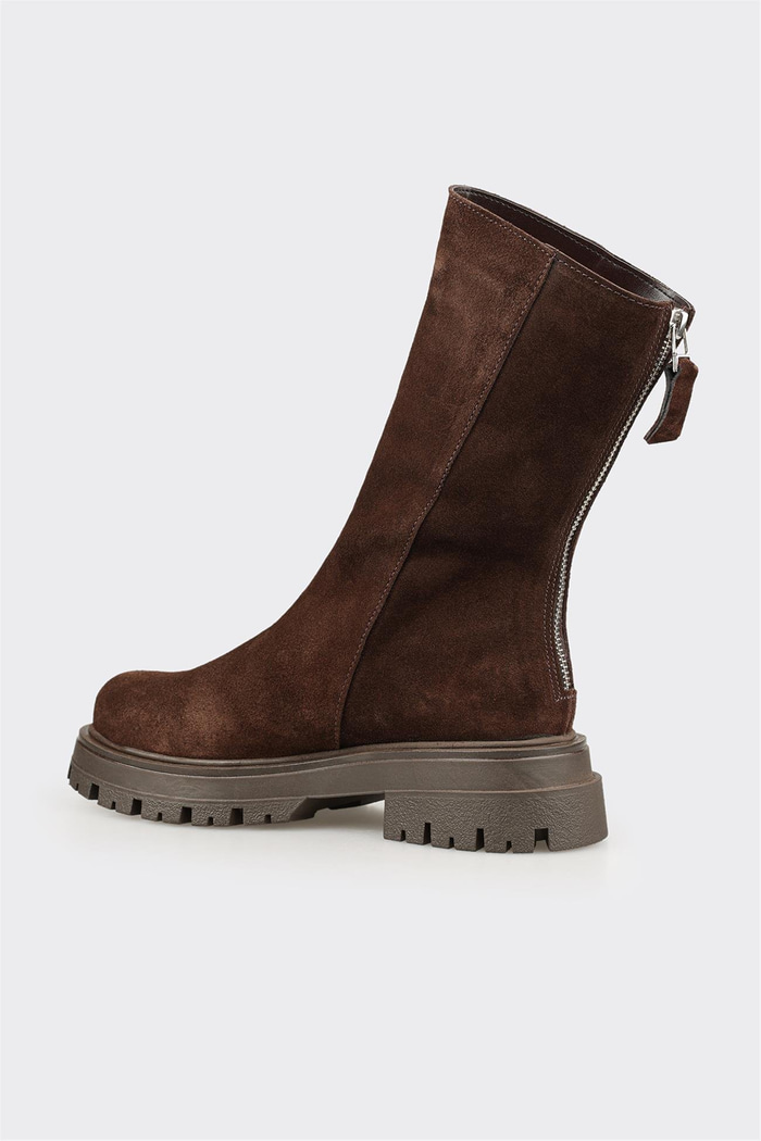 Kahve Deri Kadın Günlük Bot