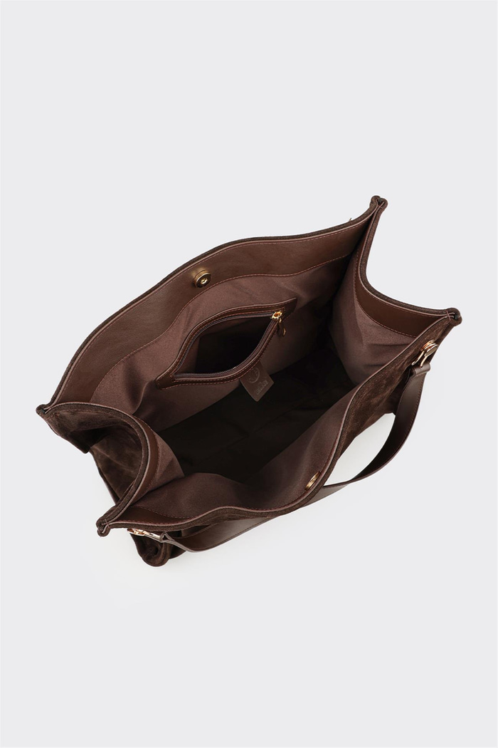 Kahve Kadın Büyük Omuz Çantası