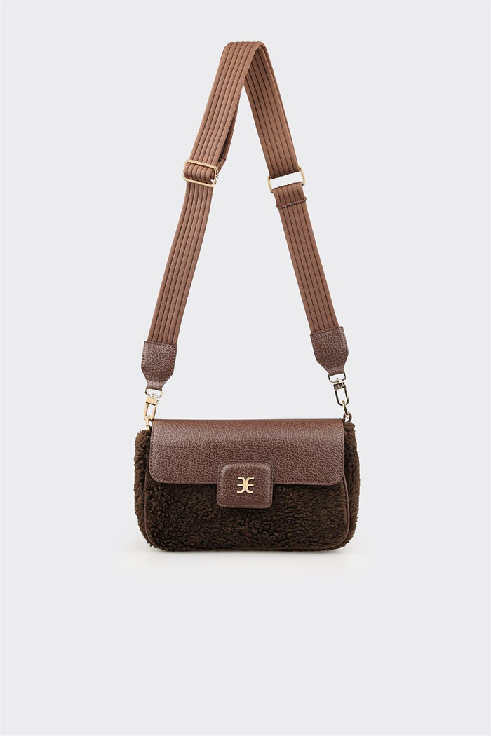 Kahve Kadın Küçük Çapraz Çanta