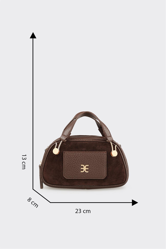 Kahve Kadın Küçük El Çantası