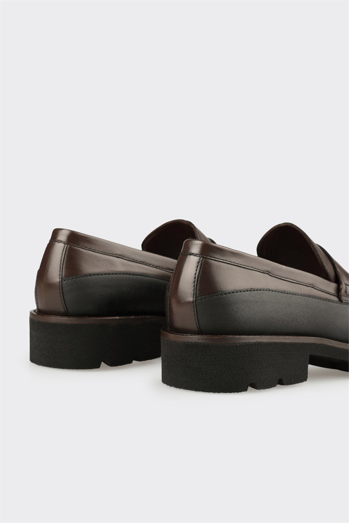 Kahve Erkek Loafer Ayakkabı