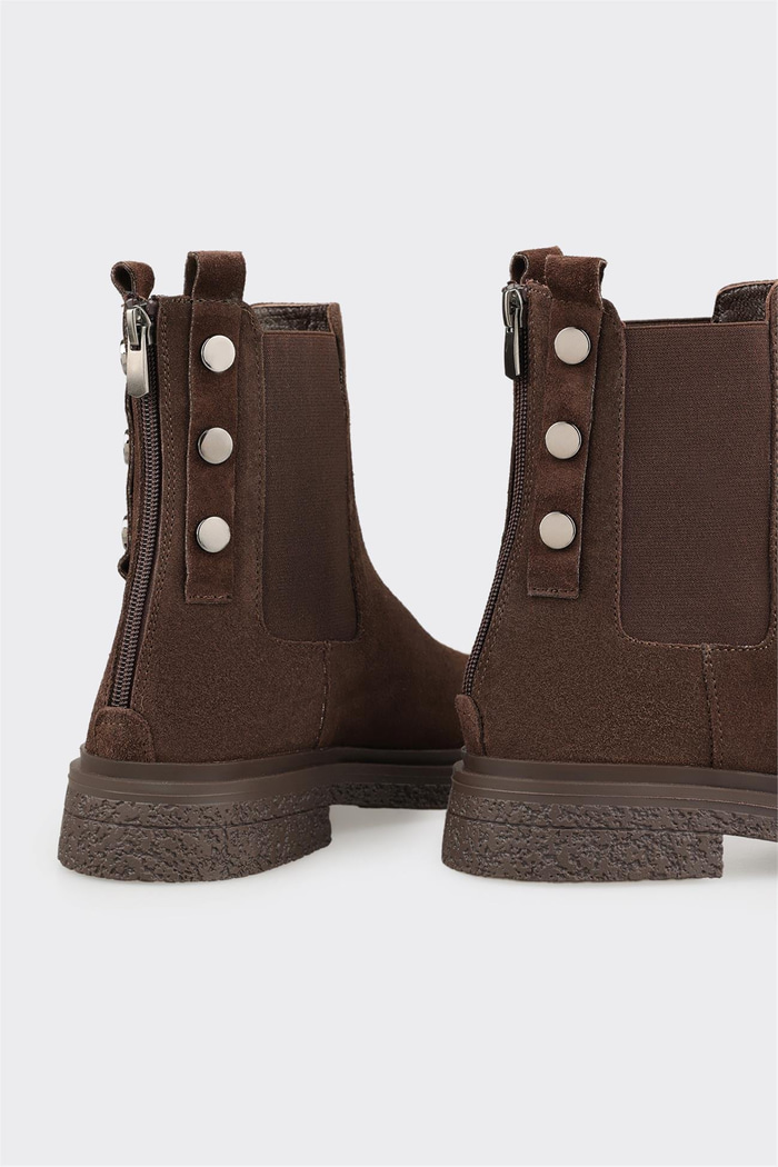 Kahve Deri Kadın Günlük Bot