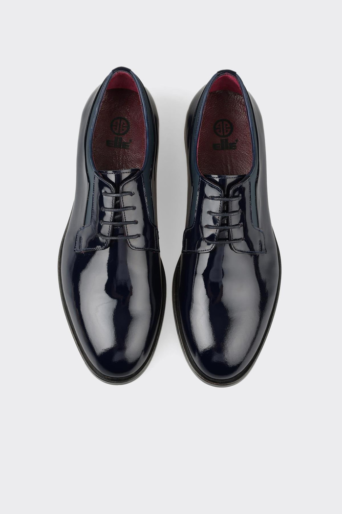 Lacivert Deri Erkek Klasik Ayakkabı