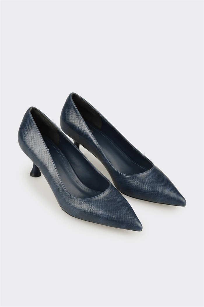 Lacivert Kadın Stiletto