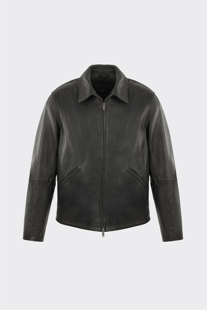 Siyah Deri Erkek Ceket