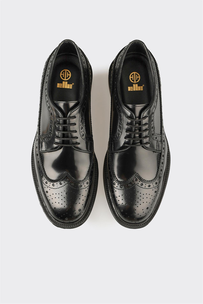 Siyah Deri Erkek Günlük Ayakkabı