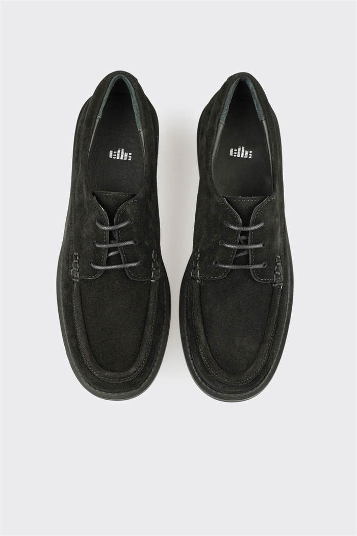 Siyah Deri Kadın Günlük Ayakkabı