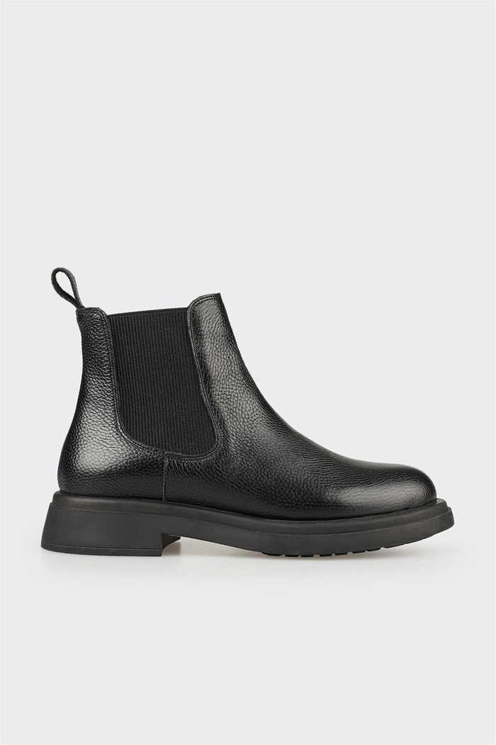 Siyah Deri Kadın Günlük Bot