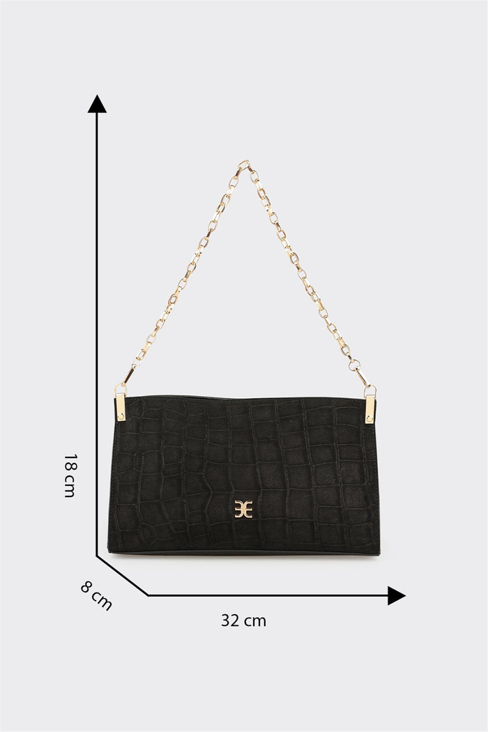 Siyah Kadın Omuz Çantası