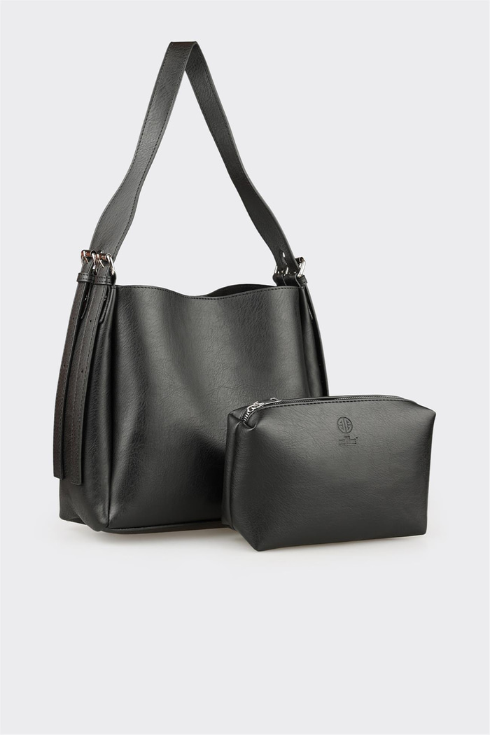 Siyah Kadın Omuz Çantası