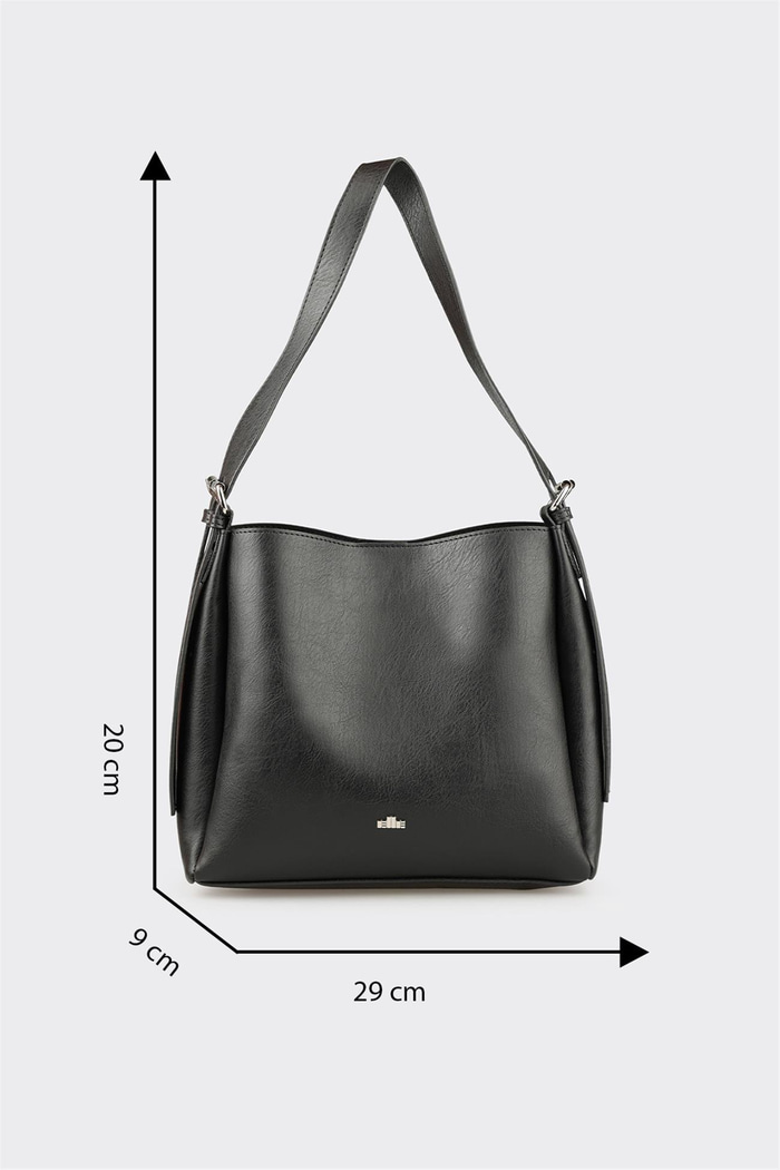 Siyah Kadın Omuz Çantası
