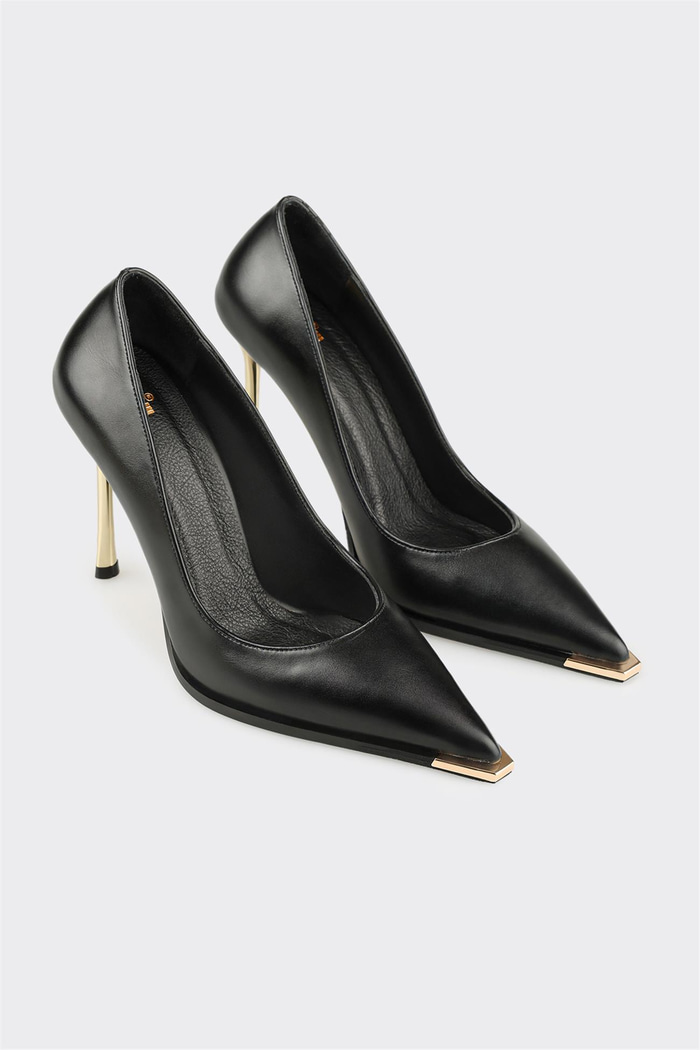 Siyah Kadın Stiletto