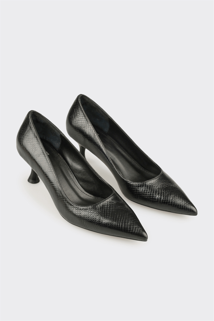 Siyah Kadın Stiletto