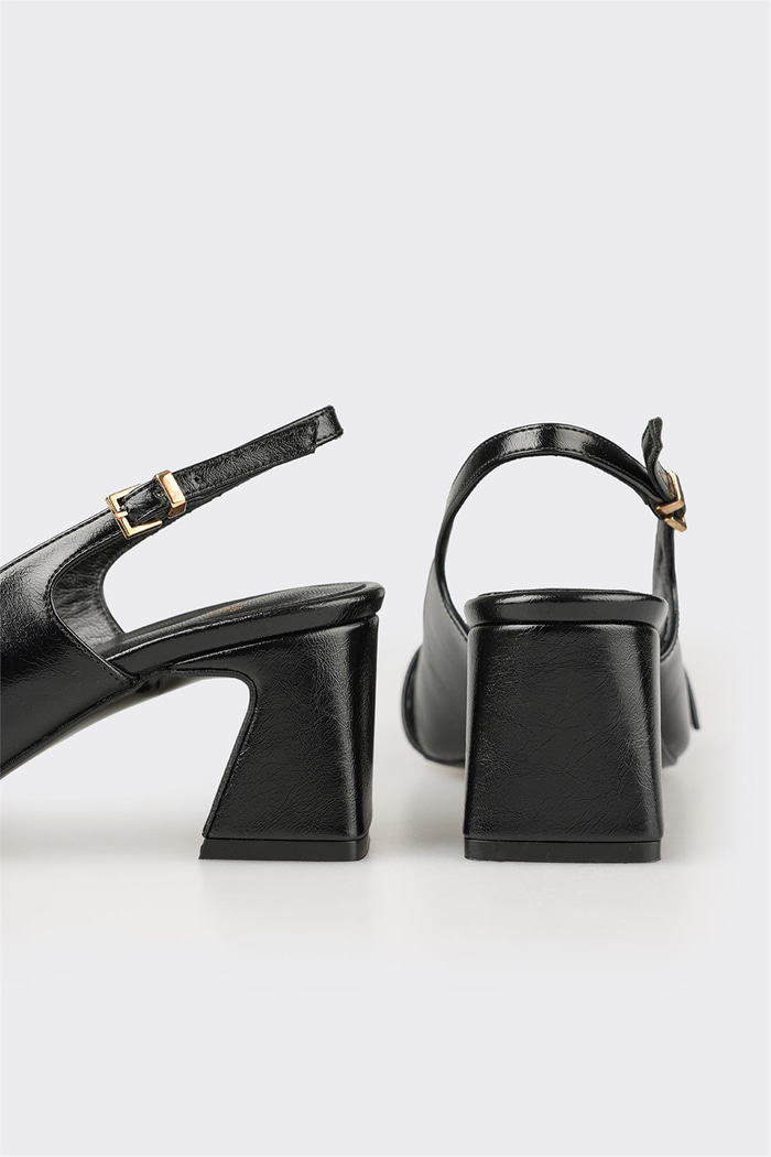 Siyah Kadın Topuklu Ayakkabı