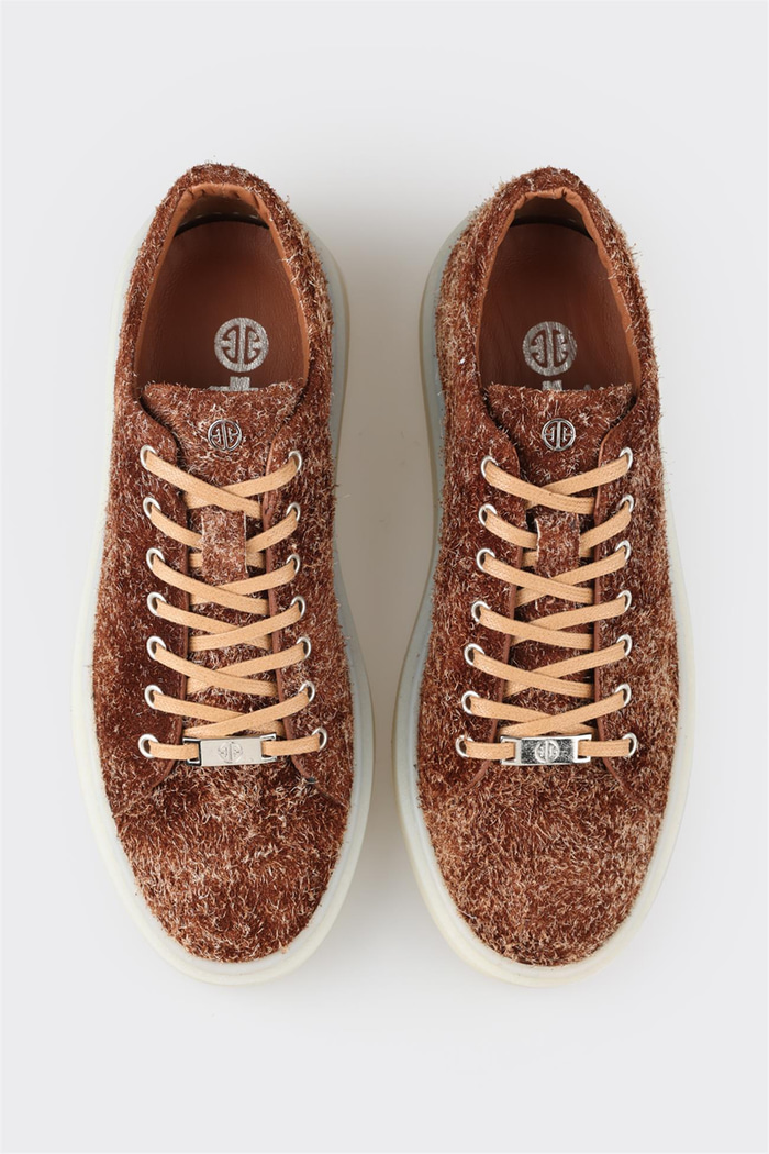 Taba Deri Erkek Spor Ayakkabı