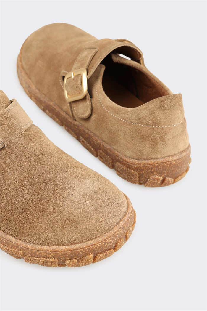 Taba Deri Kadın Günlük Ayakkabı