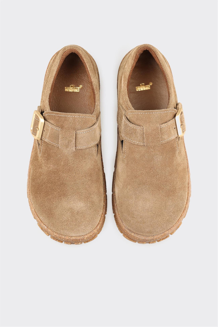 Taba Deri Kadın Günlük Ayakkabı