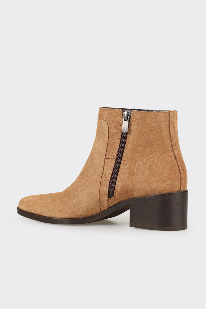 Taba Deri Kadın Klasik Bot