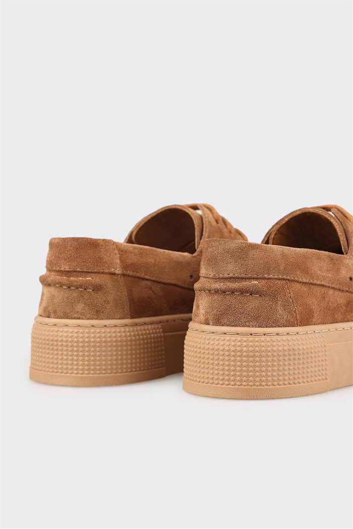 Taba Deri Kadın Spor Ayakkabı