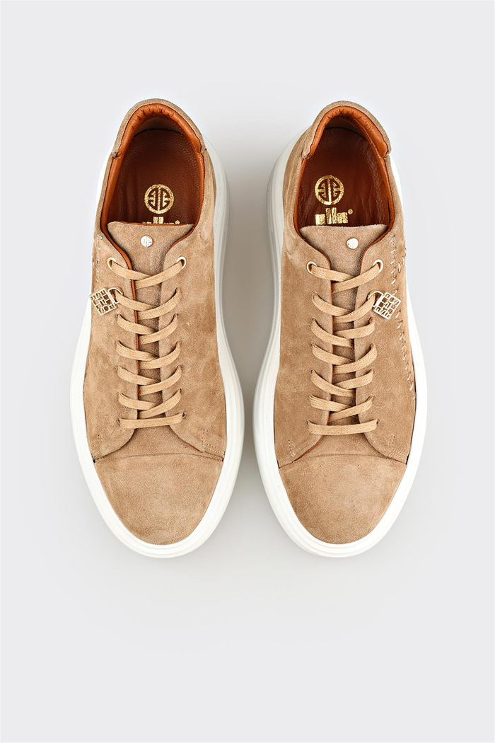 Vizon Deri Erkek Spor Ayakkabı