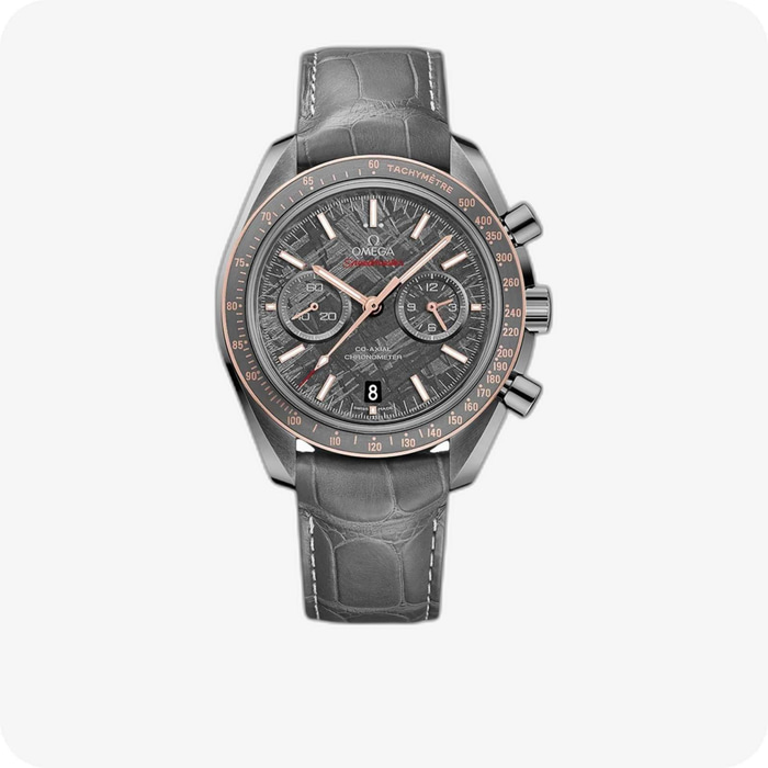 Omega Speedmaster *Meteorite DARK SIDE OF THE MOON CO‑AXIAL CHRONOMETER CHRONOGRAPH 44.25 MM