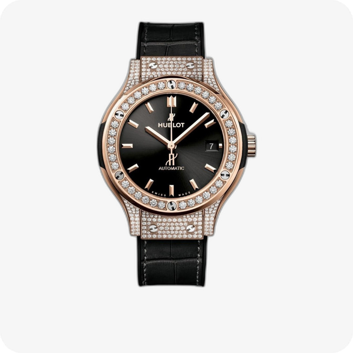 Hublot Classic Fusion King Gold Pavé