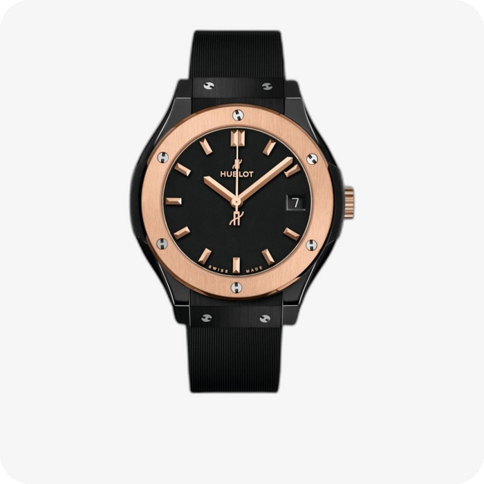 Hublot Classic Fusion Ceramic King Gold