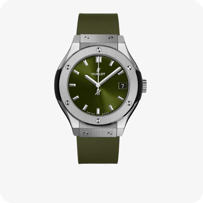 Hublot Classic Fusion  Titanyum Green