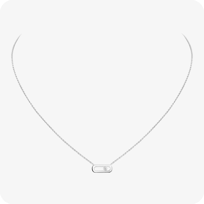 Messika MOVE UNO GOLD AND DIAMOND NECKLACE