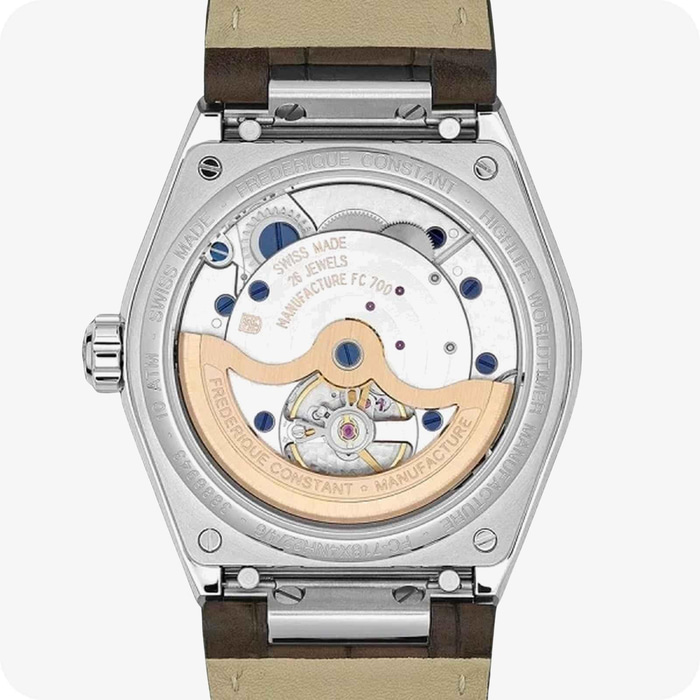 Frederique Constant HIGHLIFE   HIGHLIFE WORLDTIMER MANUFACTURE
