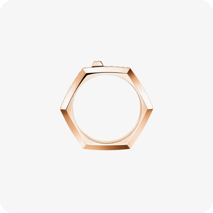 Messika MODERNISTE GOLD AND DIAMONDS RING