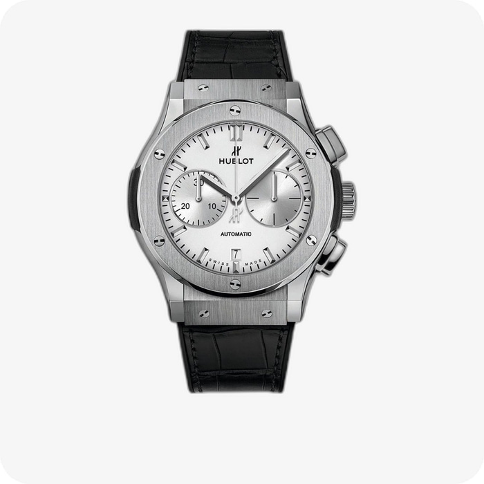 Hublot Classic Fusion Chronograph Titanium Opalin