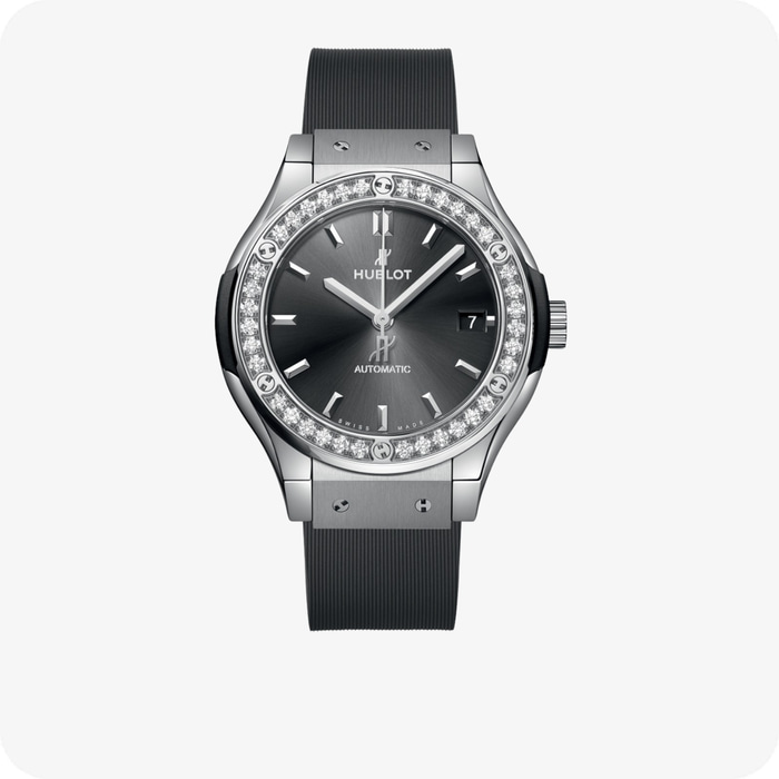 Hublot Classic Fusion Racing Grey Titanium Diamonds
