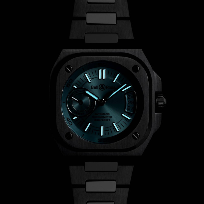 Bell & Ross Urban BRX5 AUTO ICE BLUE 