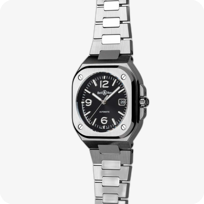 Bell & Ross Urban BR05 SMALL BLACK STEEL