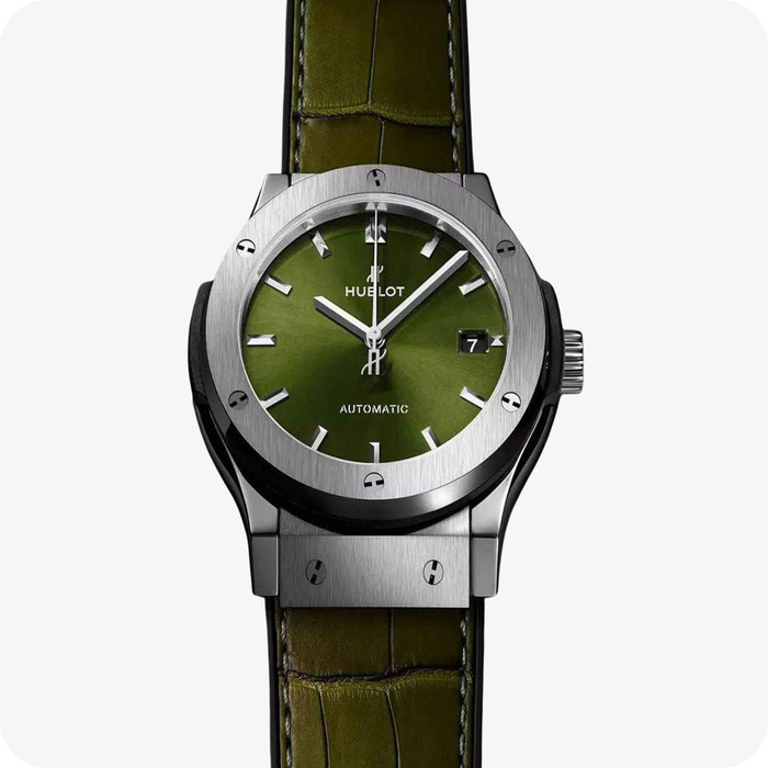 Hublot Classic Fusion Titanium Green