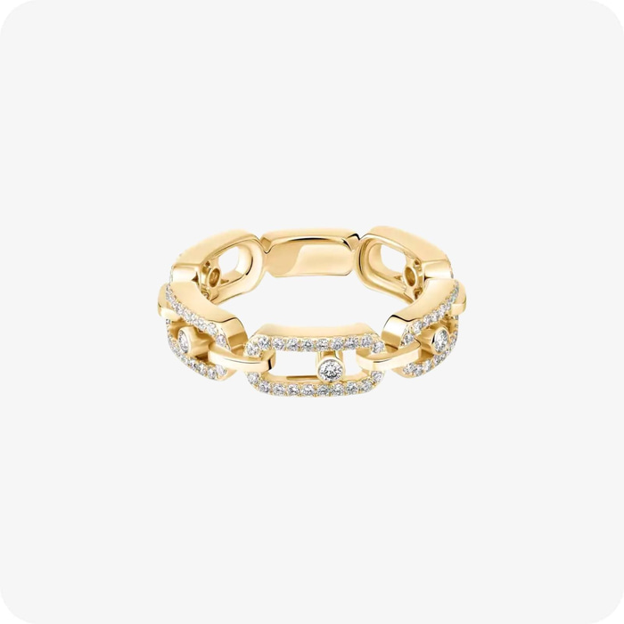 Messika Move Link Move Link pavé ring