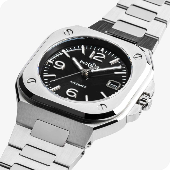 Bell & Ross Urban BR05 SMALL BLACK STEEL