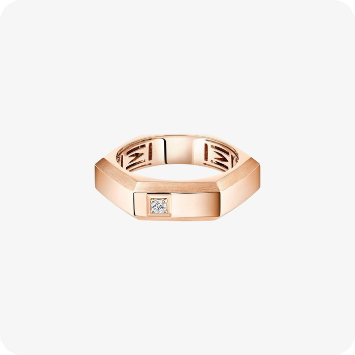 Messika MODERNISTE GOLD AND DIAMOND RING