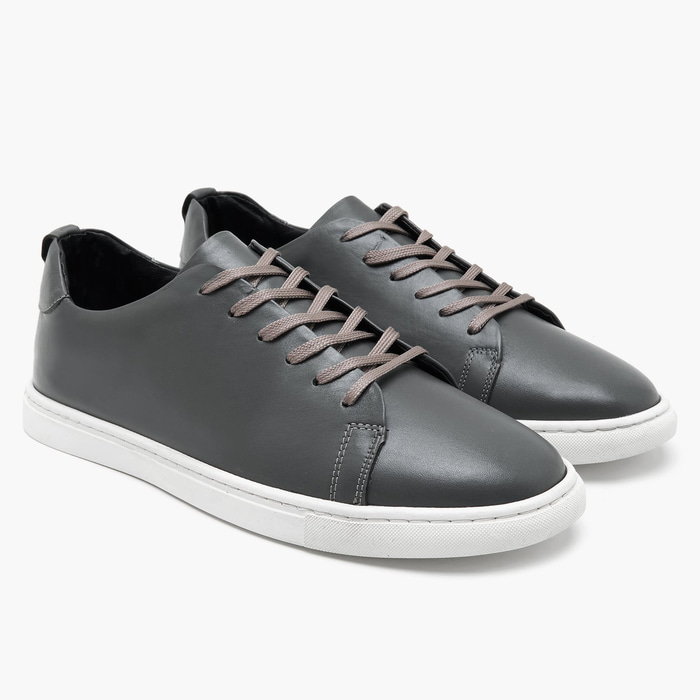 Clyde Gri Erkek Deri Spor Ayakkabı