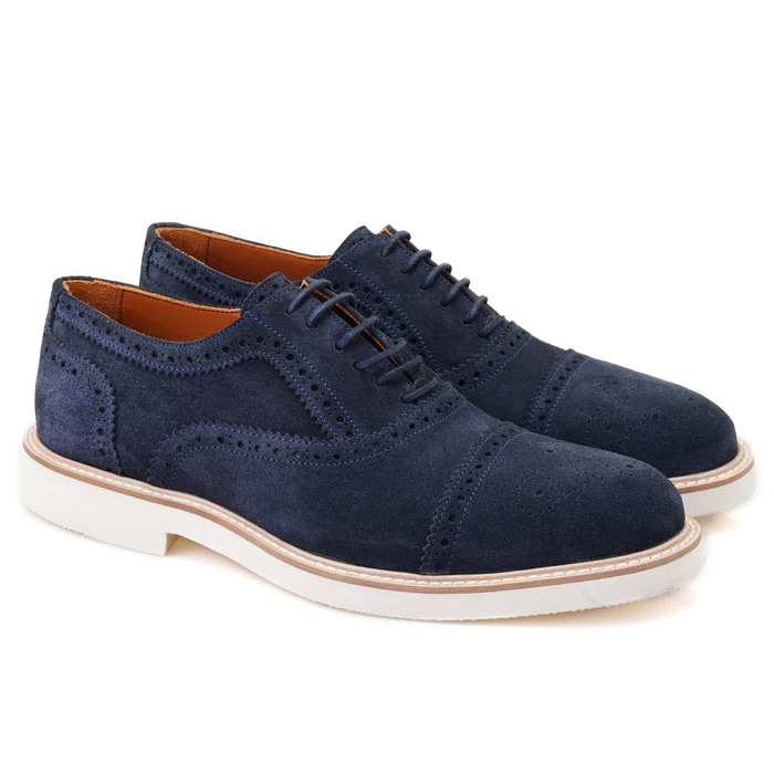 Danna Lacivert Erkek Günlük Süet Deri Ayakkabı