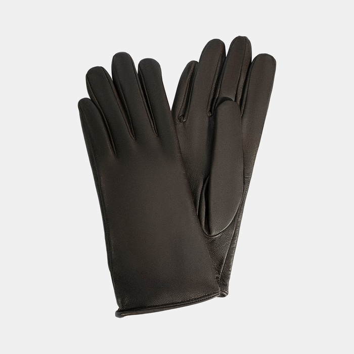 DESA - FY Kadın Koyu Kahve Deri Eldiven