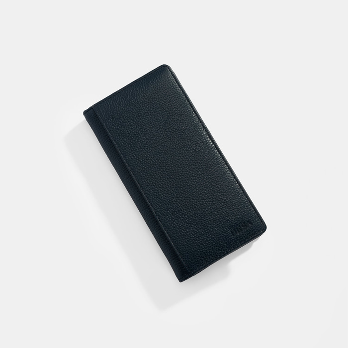 Erkek Lacivert Deri Cüzdan