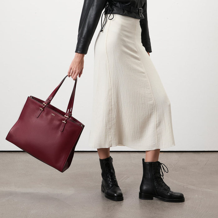 Etira Siyah Kadın Deri Bot