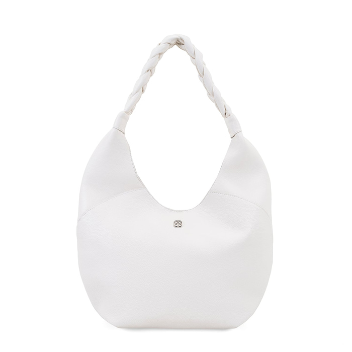 Jainel Beyaz Kadın Deri Omuz Çantası