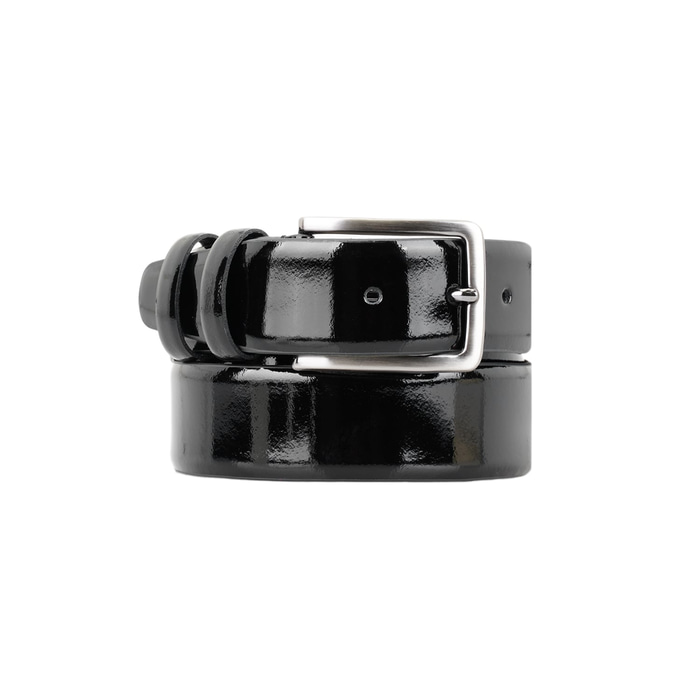 Javed Siyah Erkek Klasik Deri Kemer