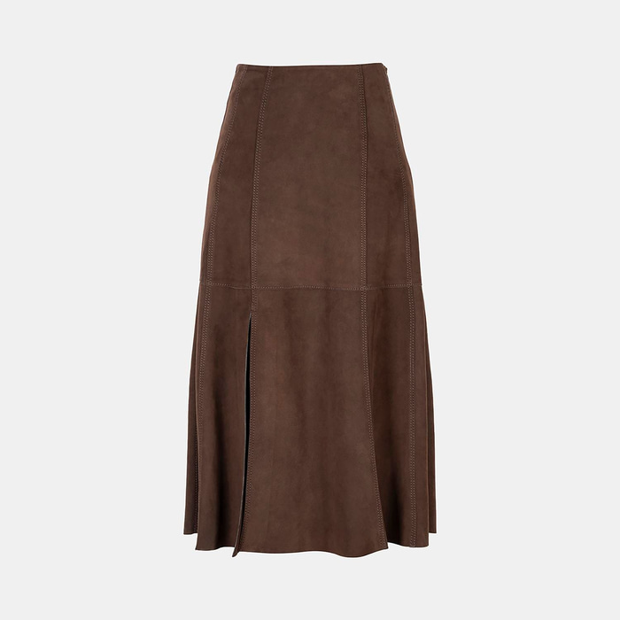 K14073 KADIN SÜET ETEK