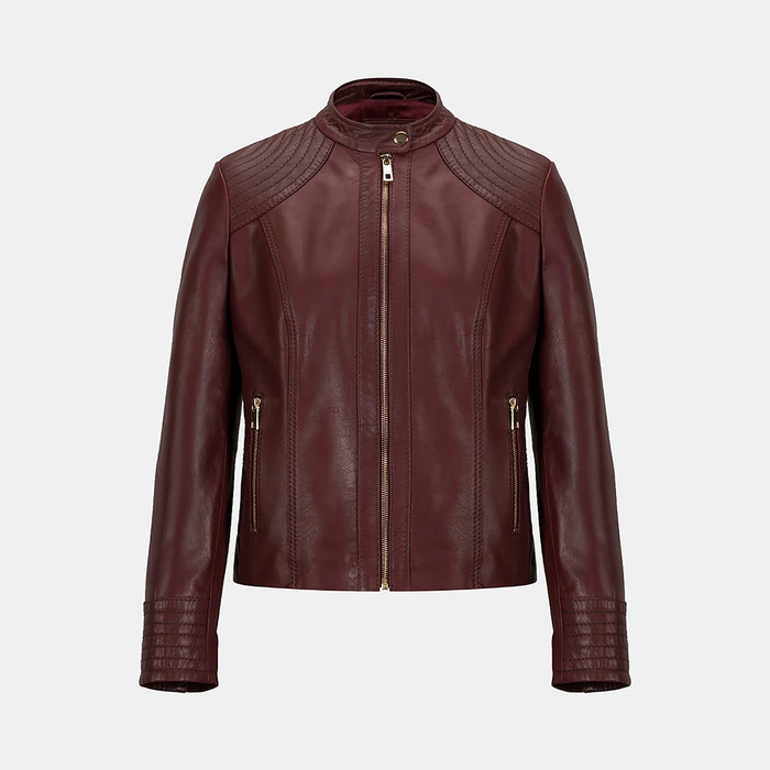 K15143 KADIN DERİ CEKET