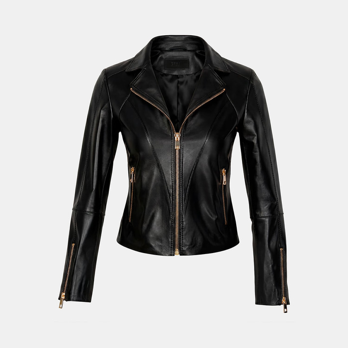 K15325 KADIN DERİ CEKET