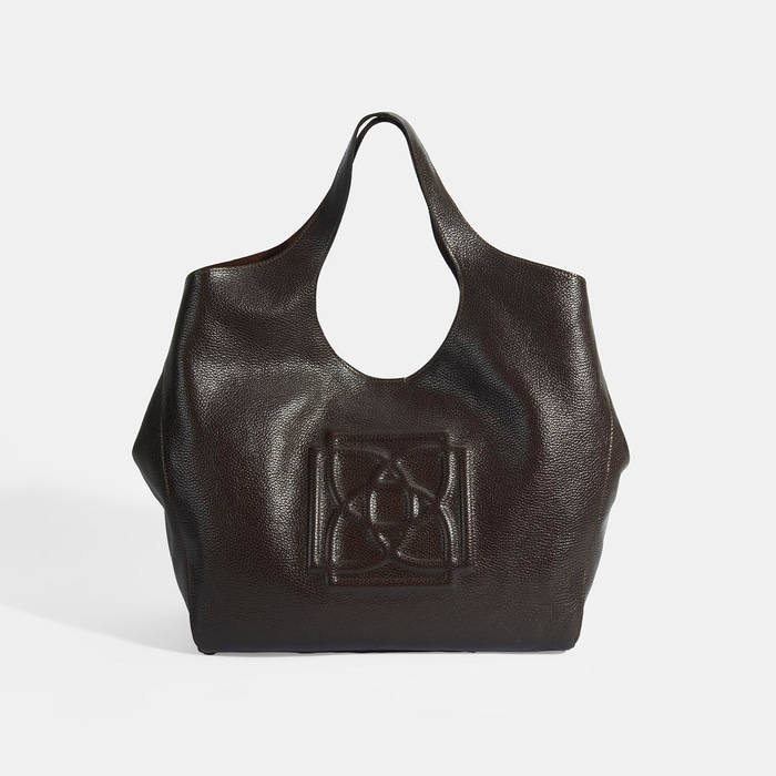 Kadın Acı Kahve Deri Hobo Çanta